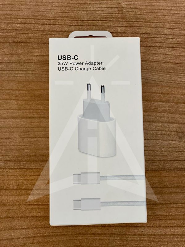 35 W Power Adapter with USB C Charge Cable